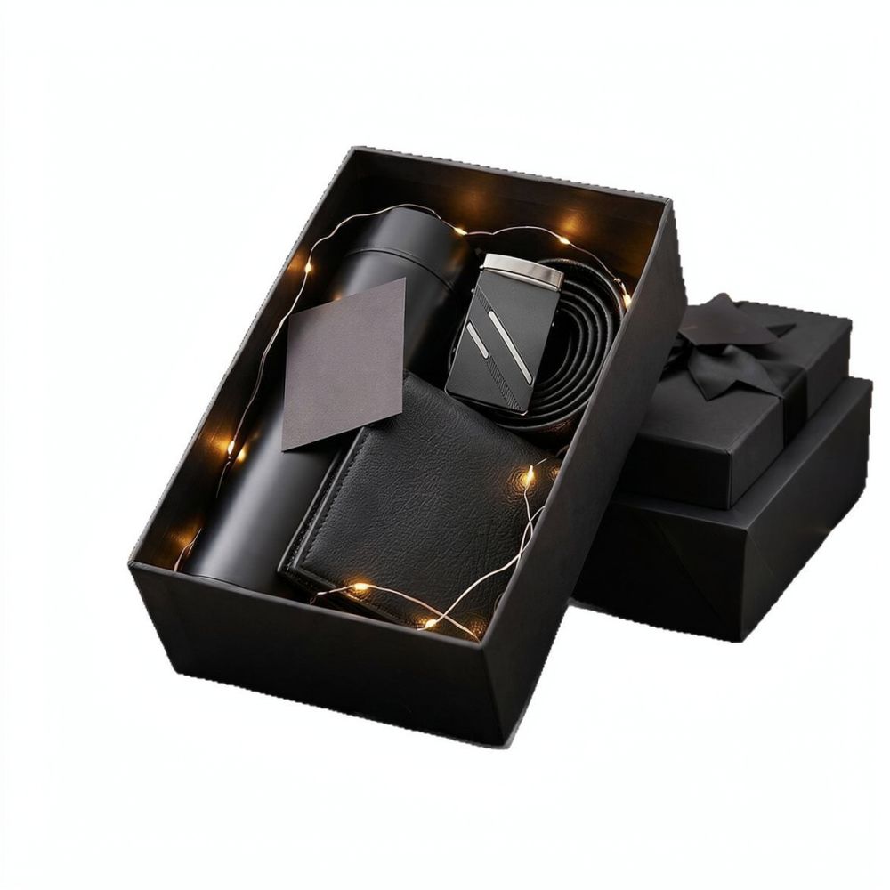 Men'S Grooming Gift Box - Luxury Mens Business Accessory Set Fancy