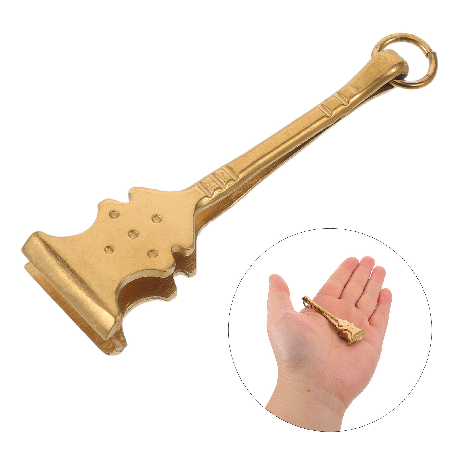 Men'S Grooming Tips - Gold Guitar Stainless Steel Wide Tip