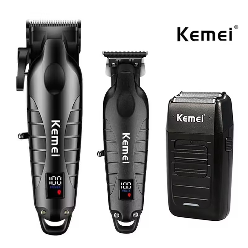 Men'S Grooming Clippers - Kemei Hair Clipper Kit for Men,