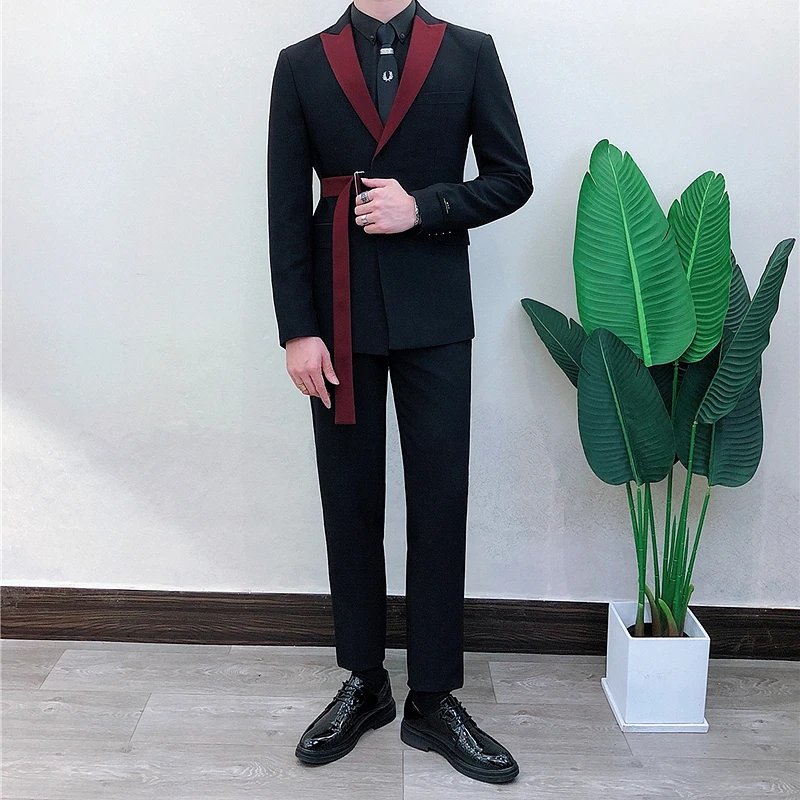 Young Men'S Grooming - Fashion Slim Fit Men Suit 2