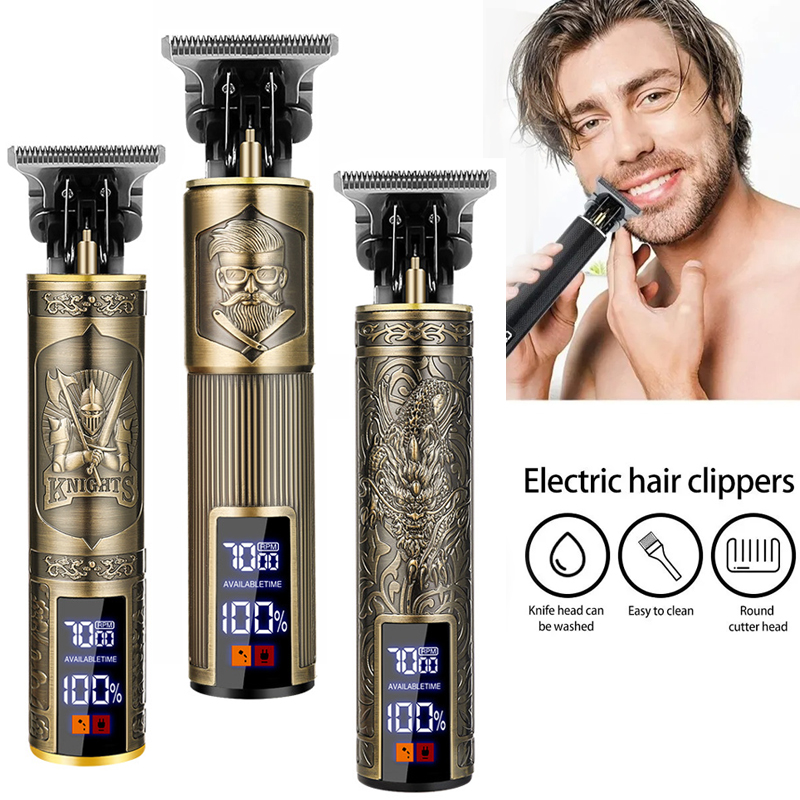 Men'S Grooming Clippers - Cordless T9 Hair Trimmer for Men