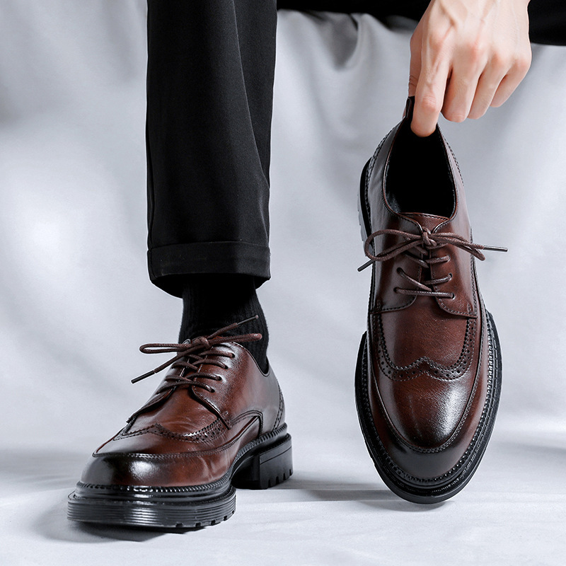 New leather shoes for young me - Young Men'S Grooming 评论和价格