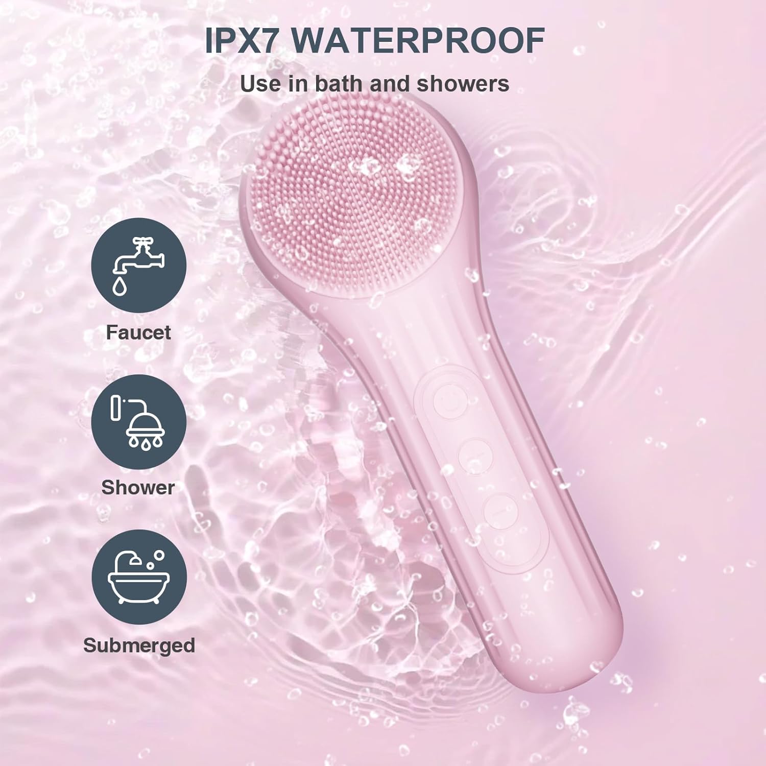 Silicone Face Scrubber, Waterp - Exfoliating Scrub Mens 评论和价格