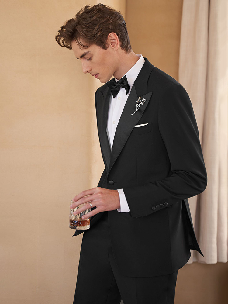 30% Wool Men Suits Set Blazer  - Young Men'S Grooming 评论和价格
