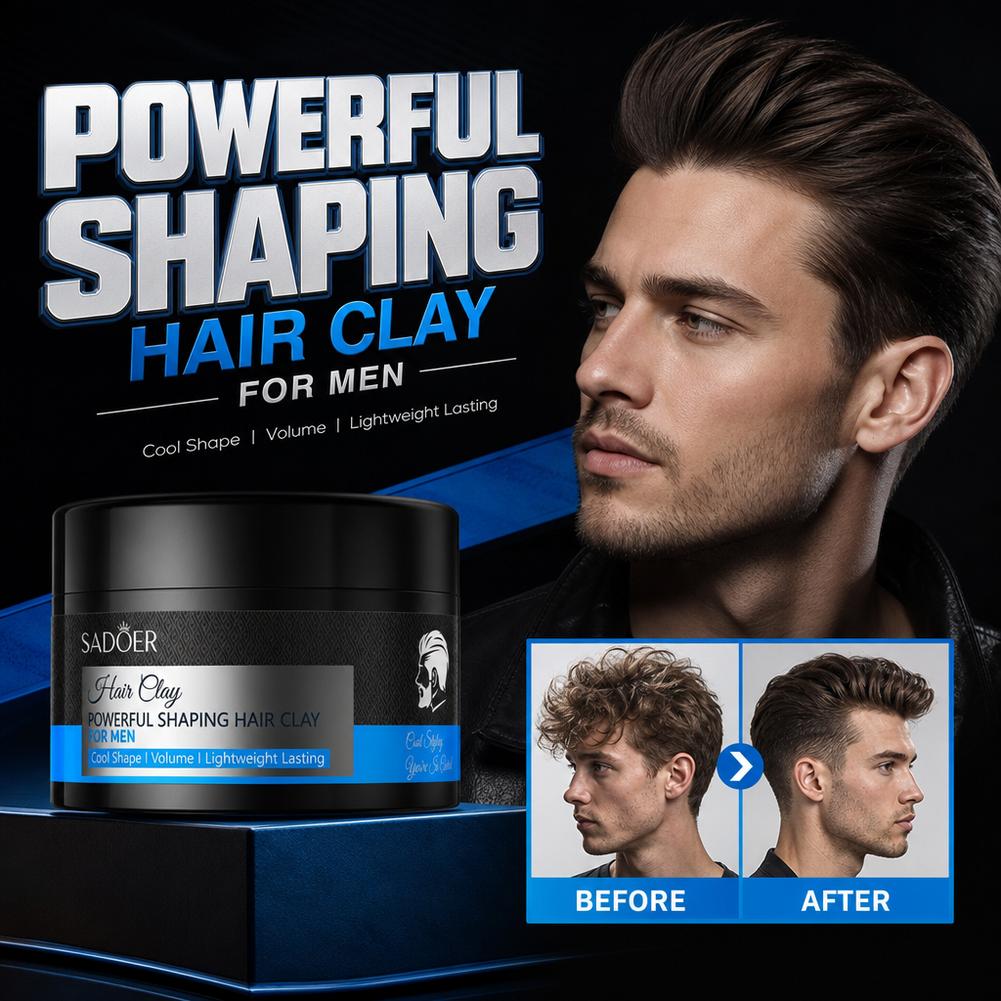 Matte Hair Styling Clay Strong - Men Grooming Usa 评论和价格