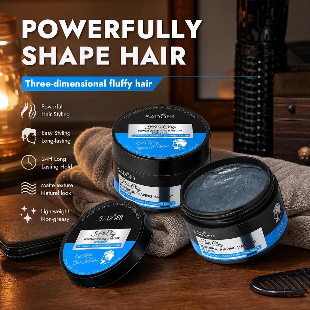 Matte Hair Styling Clay Strong - Men Grooming Usa 评论和价格