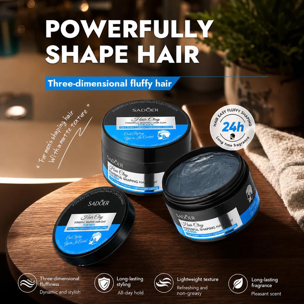 Matte Hair Styling Clay Strong - Men Grooming Usa 评论和价格