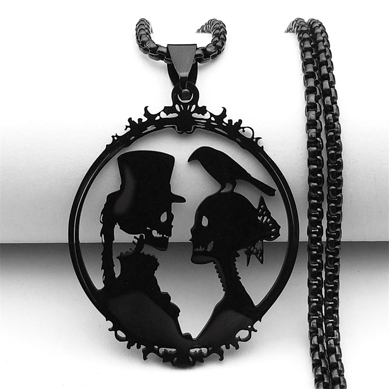 Gothic Bride and Groom Stainle - Mens Grooming Box 评论和价格
