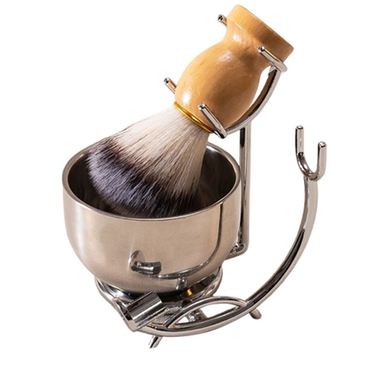 ABKS-Stainless Steel Shave Bru - Shaving Bowl Soap 评论和价格