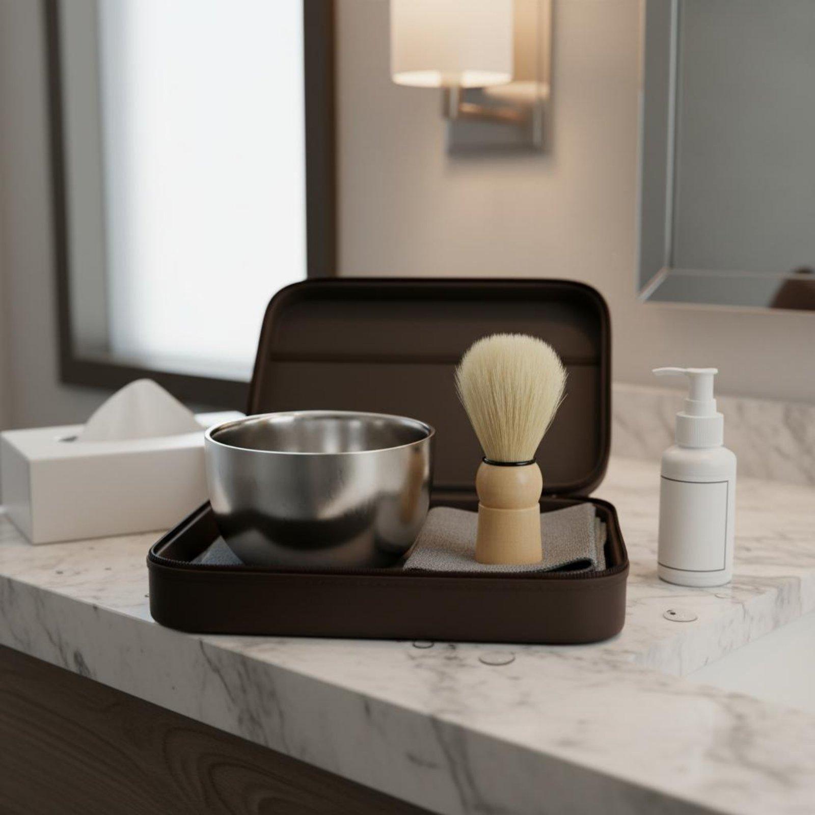 Metal Shaving Foam Bowl for Me - Men Grooming Usa 评论和价格