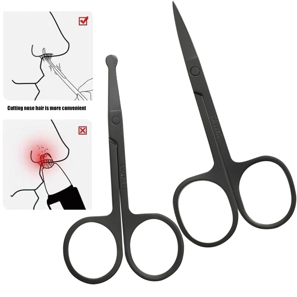 2/3PCS Eyebrow Scissors Stainl - Men'S Grooming Makeup 评论和价格
