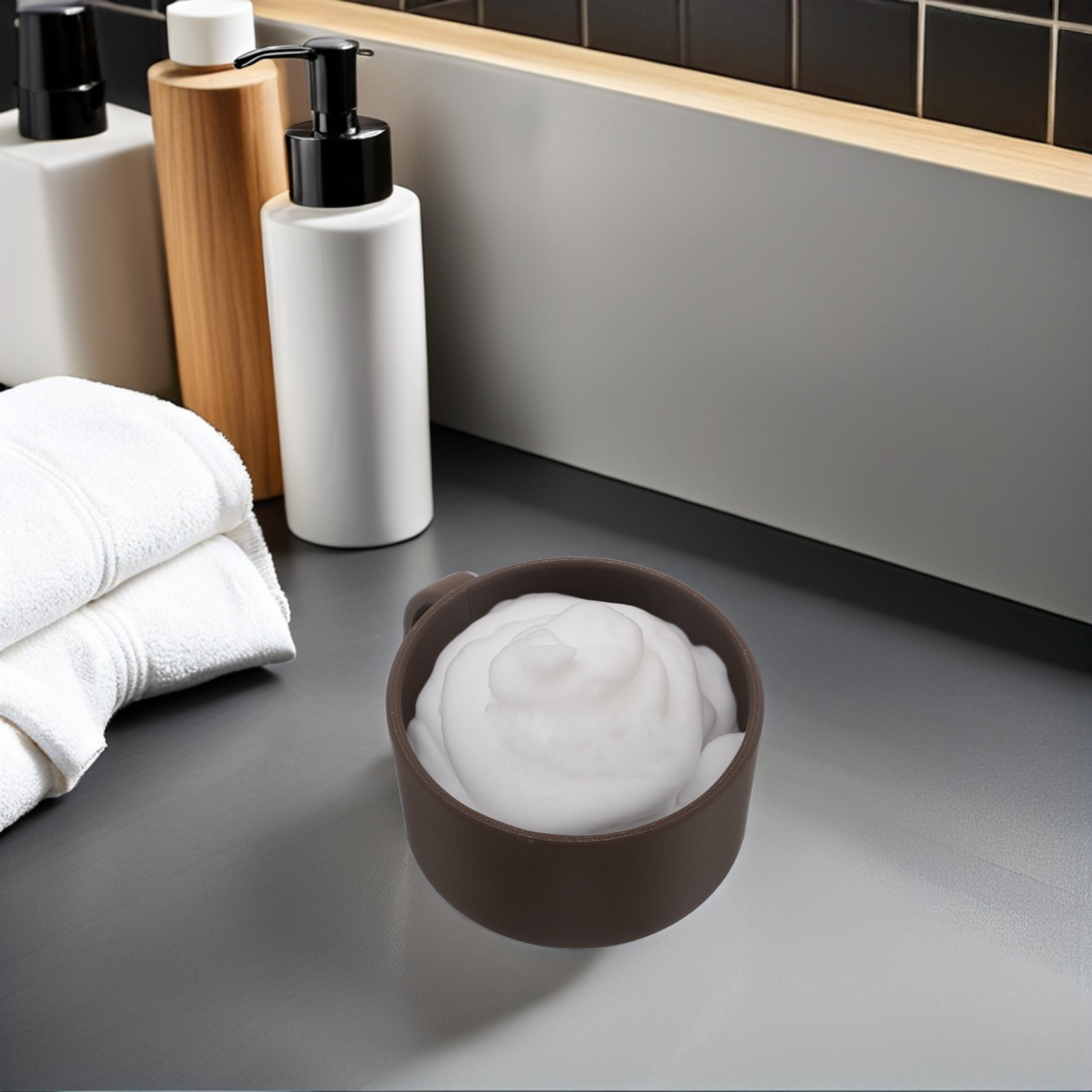 Shaving Bowl for Men Wide Mout - Shaving Bowl Soap 评论和价格