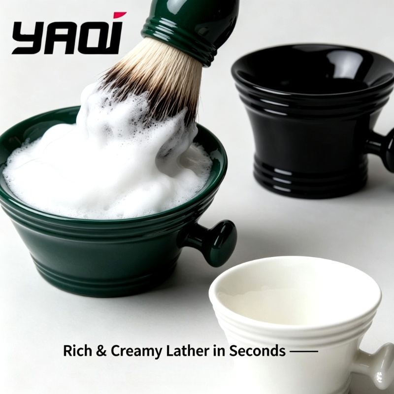 2026 YAQI Black Green White AB - Shaving Bowl Soap 评论和价格