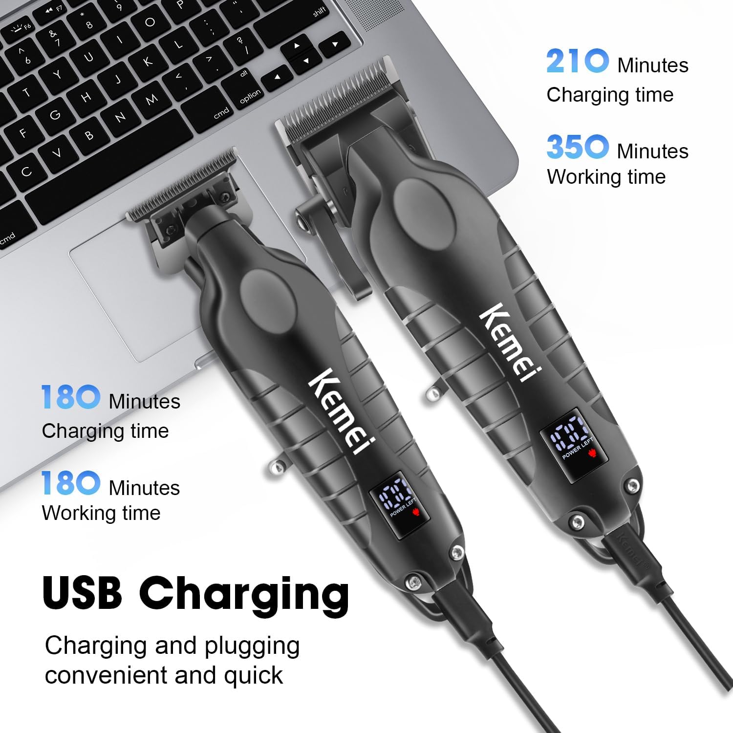 Kemei Hair Clipper Kit for Men - Men'S Grooming Clippers 评论和价格
