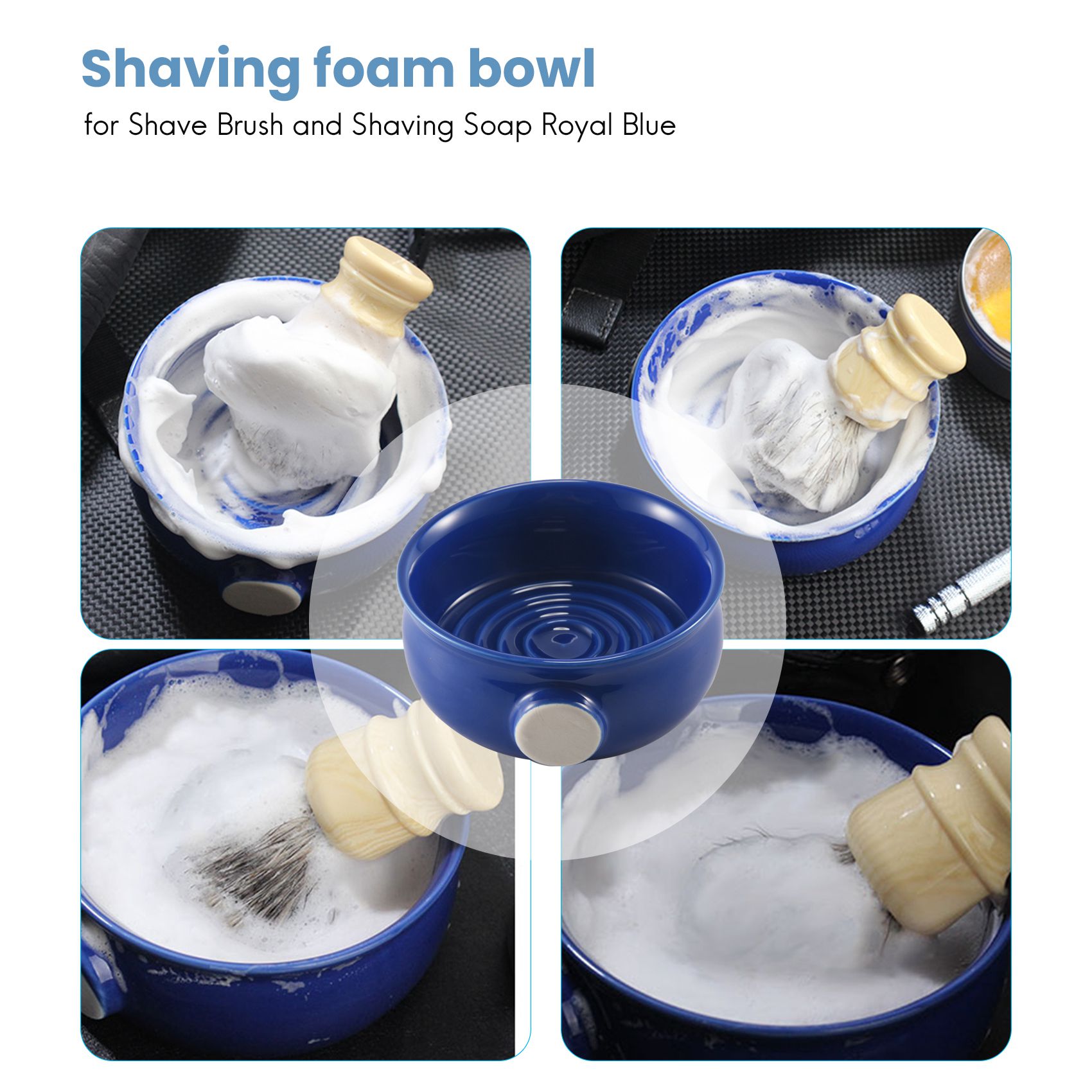 YCOC- Men's Shaving Mug Bowl C - Shaving Bowl Soap 评论和价格