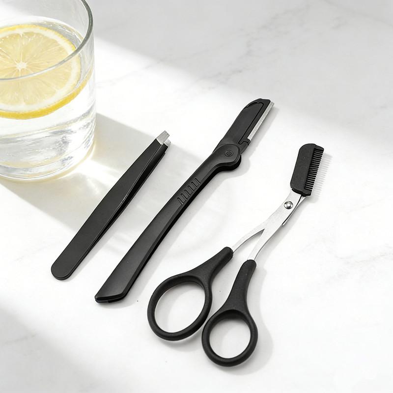 Stainless Steel Eyebrow Groomi - Men'S Grooming Makeup 评论和价格