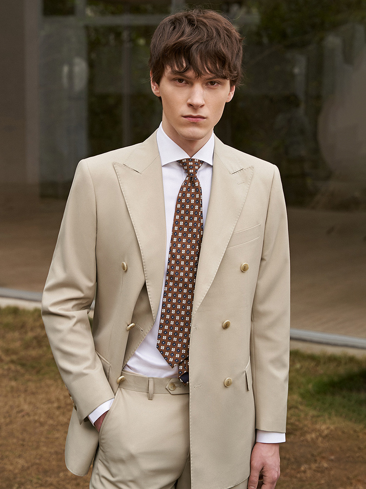 30% Wool Men Suits Set Blazer  - Young Men'S Grooming 评论和价格