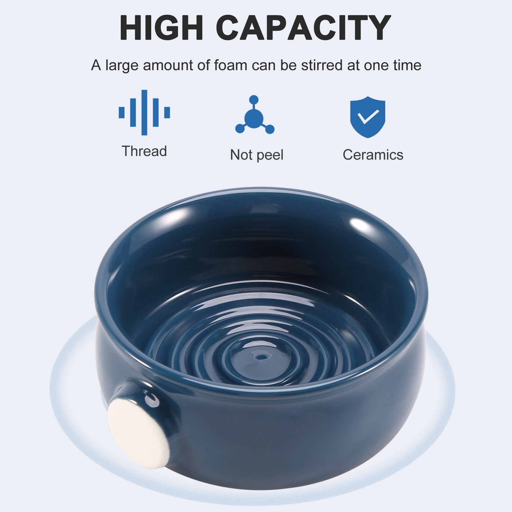 A38T- Men's Shaving Mug Bowl C - Shaving Bowl Soap 评论和价格