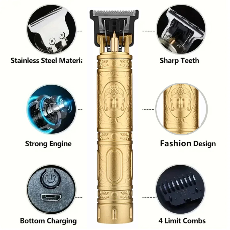Cordless T9 Hair Trimmer for M - Men'S Grooming Clippers 评论和价格